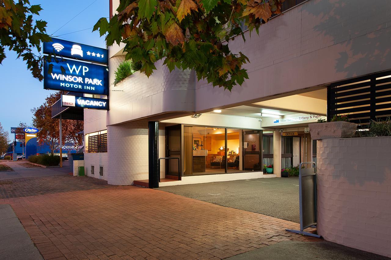 Winsor Park Motor Inn Albury Eksteriør billede