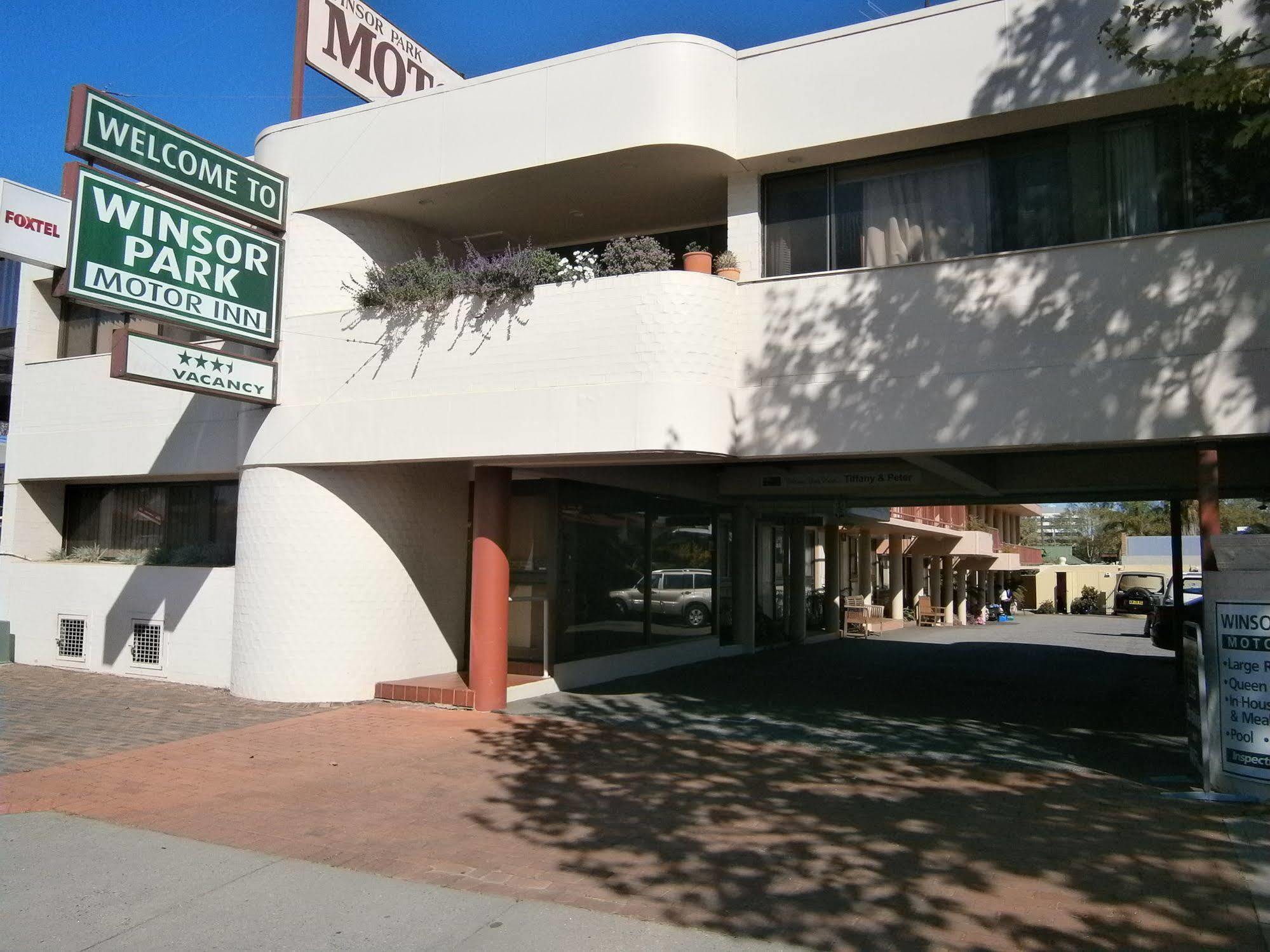 Winsor Park Motor Inn Albury Eksteriør billede